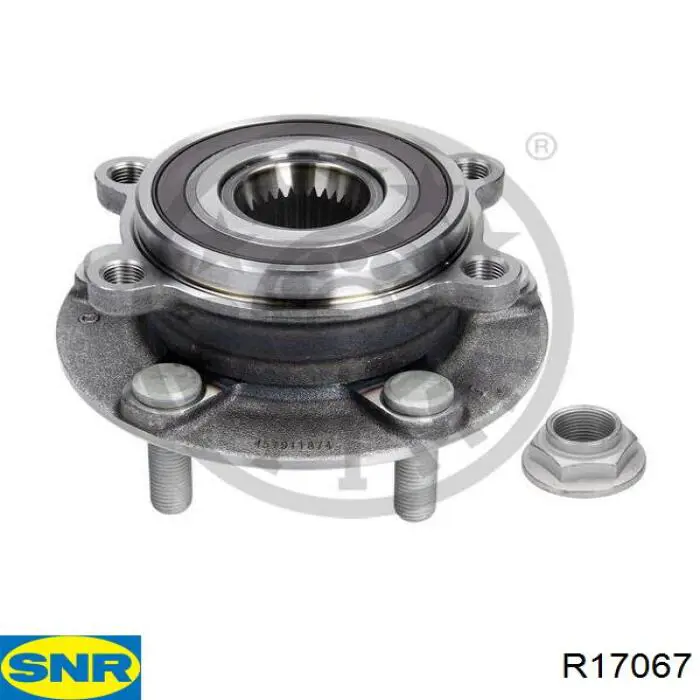 R170.67 SNR cubo de rueda delantero