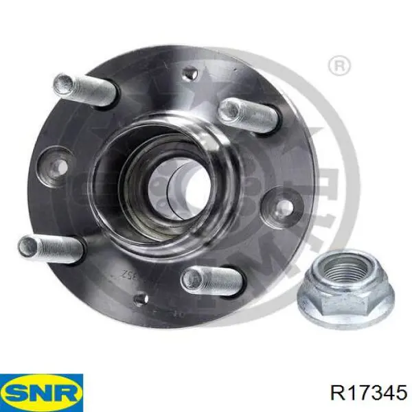 R17345 SNR cubo de rueda trasero