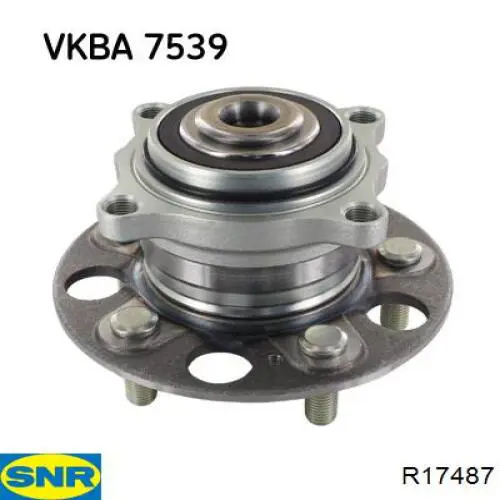 Comprar R17487 SNR Cubo de rueda, Eje trasero