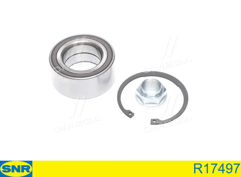 Cojinete de rueda delantero SNR R17497 precio, desde 49,14 EUR