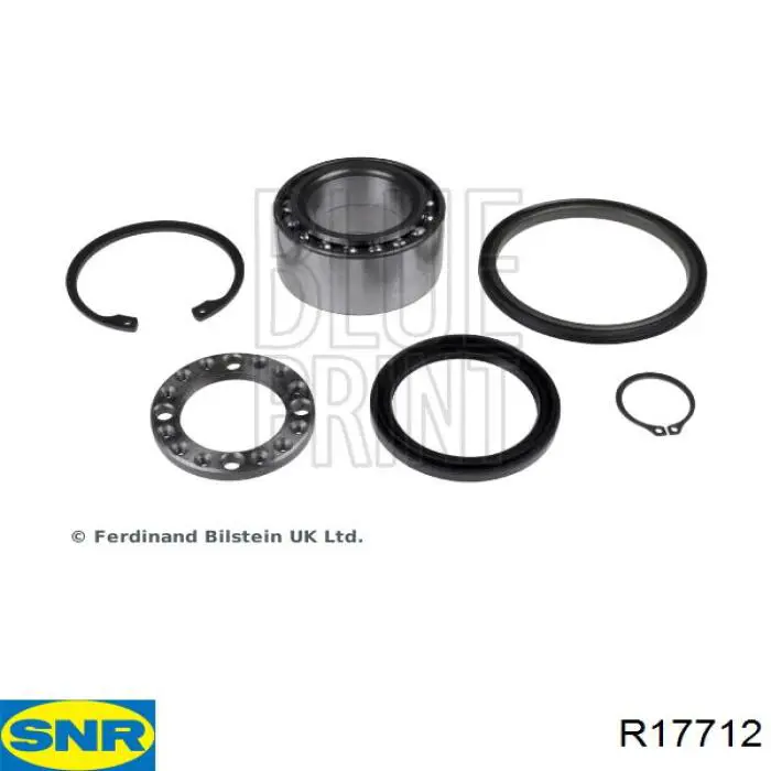 Cojinete de rueda delantero R17712 SNR