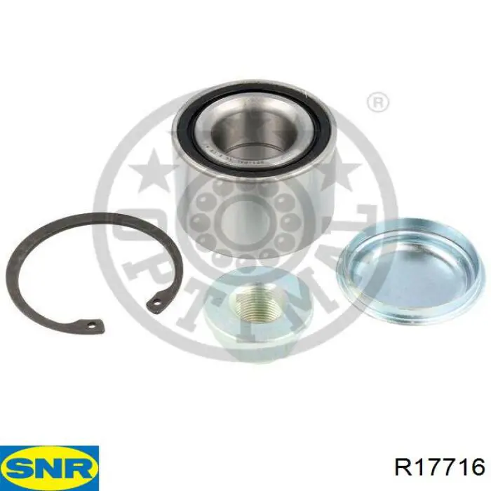 R177.16 SNR cojinete de rueda trasero