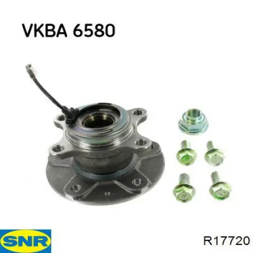 R17720 SNR cubo de rueda trasero