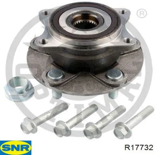 Buje de rueda delantero SNR R17732 precio, desde 81,66 EUR