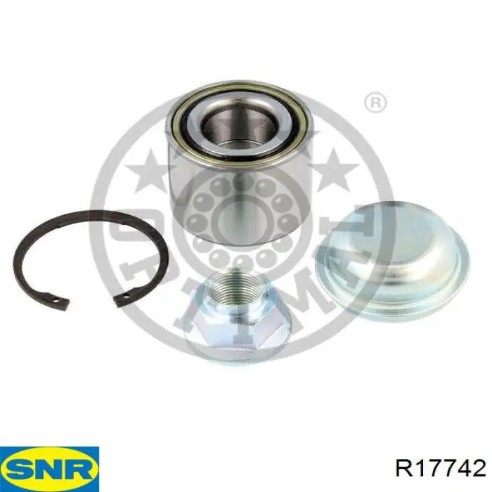 R17742 SNR cojinete de rueda trasero