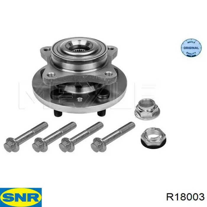 R180.03 SNR cubo de rueda delantero