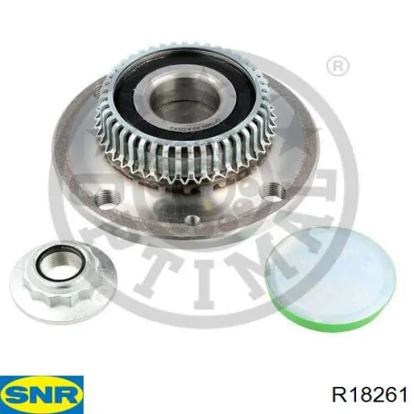 Cubo de rueda trasero R18261 SNR