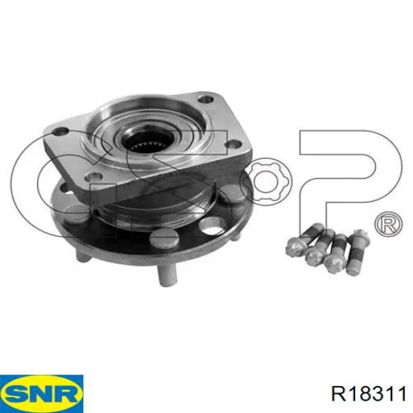 Comprar R18311 SNR Cubo de rueda, Eje trasero