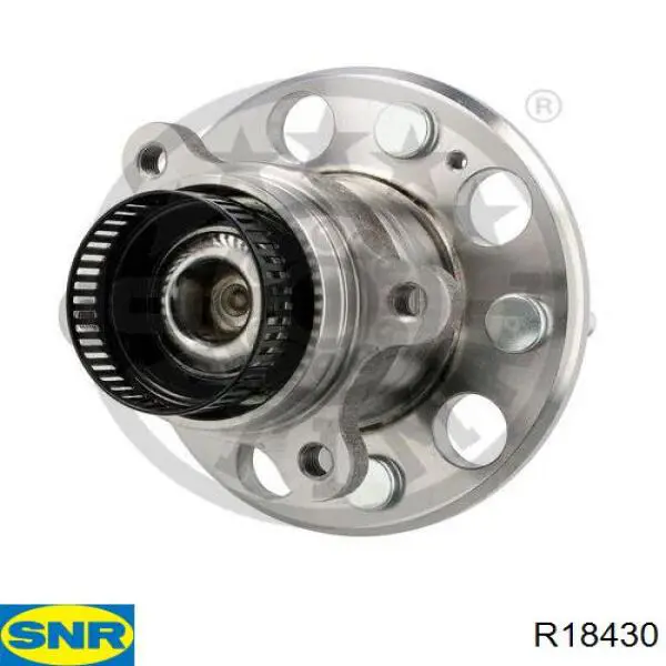 Cubo de rueda trasero R18430 SNR