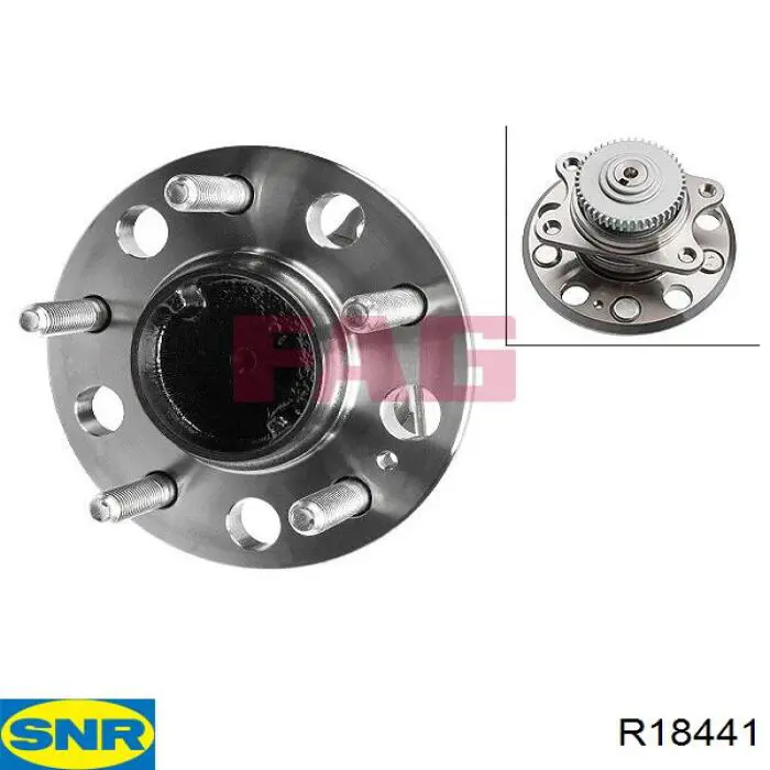 Buje de rueda SNR R18441 precio, desde 84,43 EUR