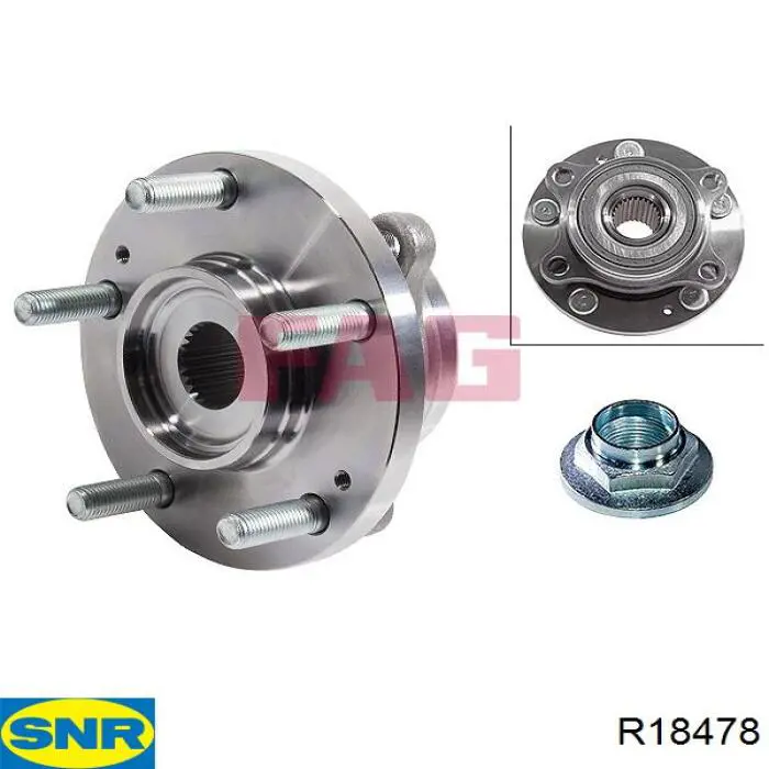 Comprar R18478 SNR Bujes de ruedas