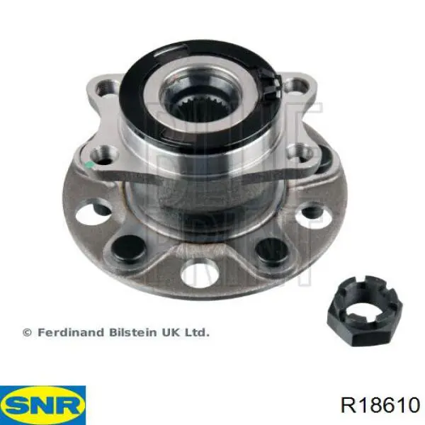 R186.10 SNR cubo de rueda trasero