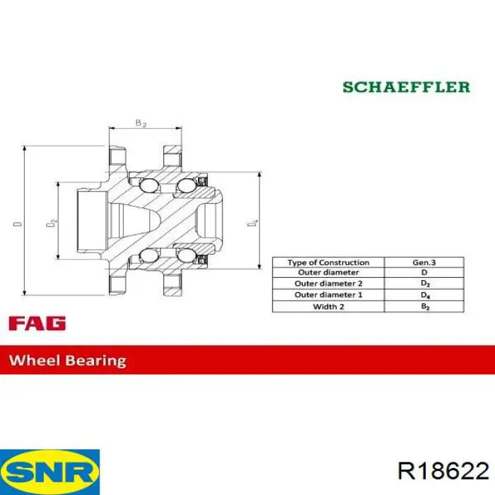 Cubo de rueda delantero Jeep Cherokee 2 XJ