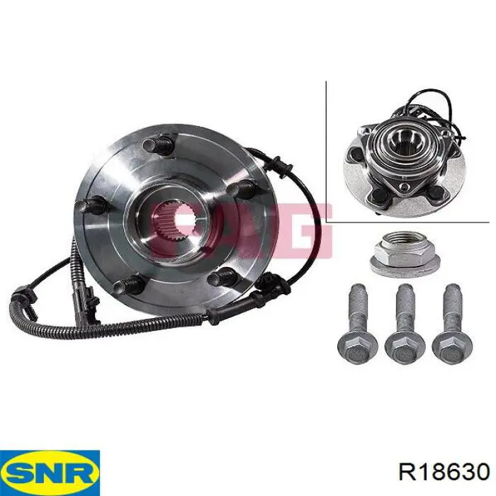 Buje de rueda delantero SNR R18630 precio, desde 269,09 EUR