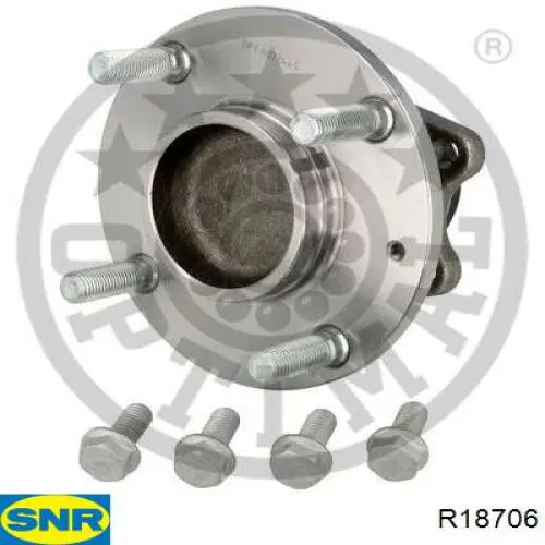 Comprar R18706 SNR Cubo de rueda, Eje trasero