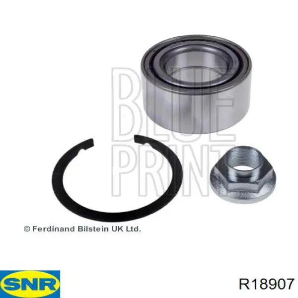 Cojinete de rueda delantero R18907 SNR