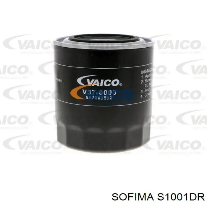 Filtro de aceite motor Sofima S1001DR