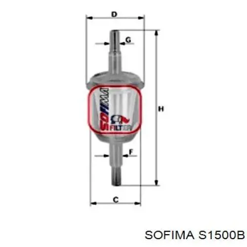Filtro combustible BMW 3 E21