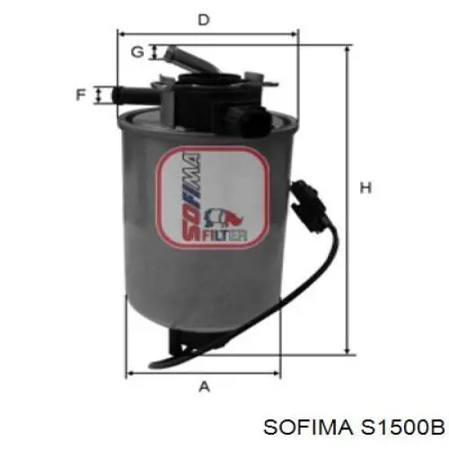 Filtro combustible BMW 3 E21