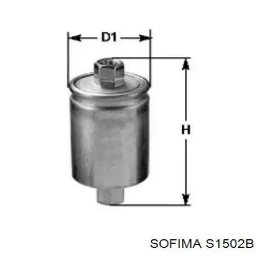 Comprar S1502B Sofima Filtro diesel