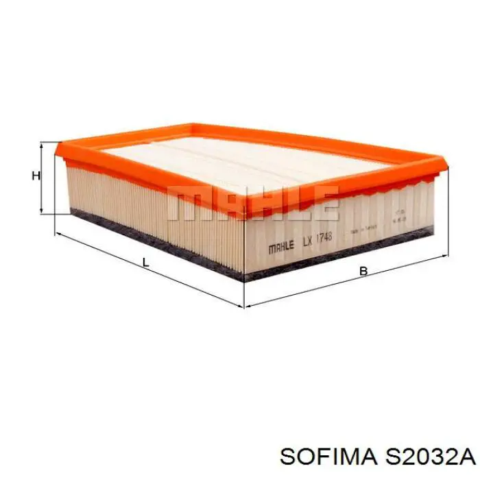 Filtro de aire Renault Megane 3 KZ0, KZ1