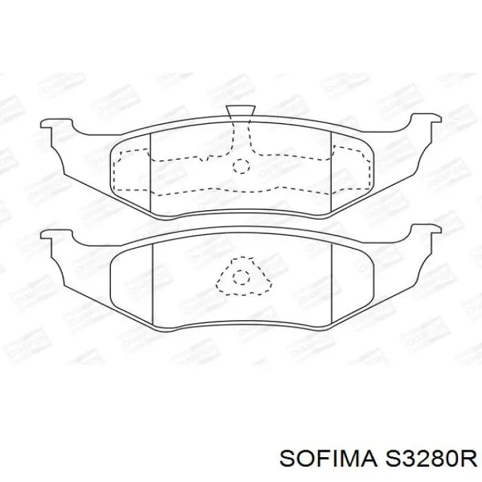 Filtro de aceite motor Sofima S3280R