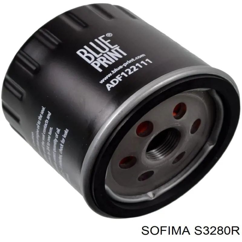 Filtro de aceite S3280R Sofima