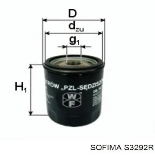 Filtro de aceite Sofima S3292R precio, desde 8,89 EUR