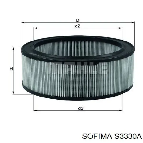 S 3330 A Sofima filtro de aire