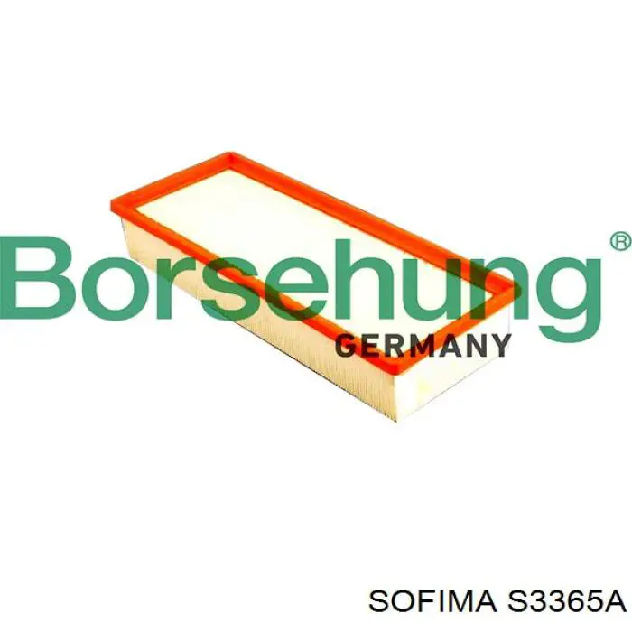 Casco de filtro de aire Audi A4 8K2