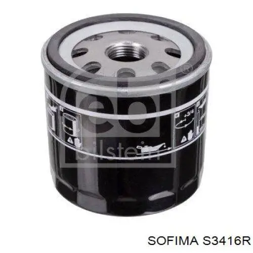 Filtro de aceite motor Sofima S3416R