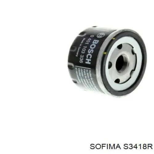 Filtro de aceite Renault Megane 1 LA0, LA1