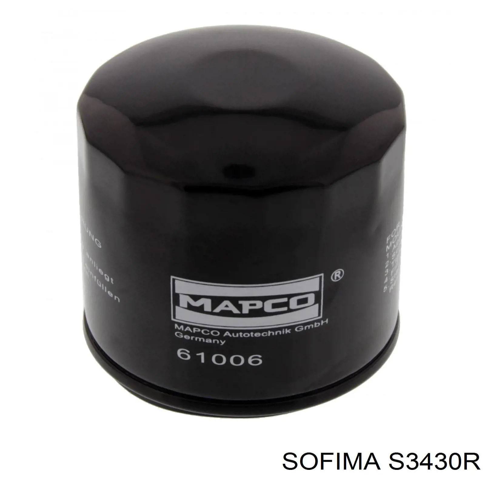 S3430R Sofima filtro de aceite
