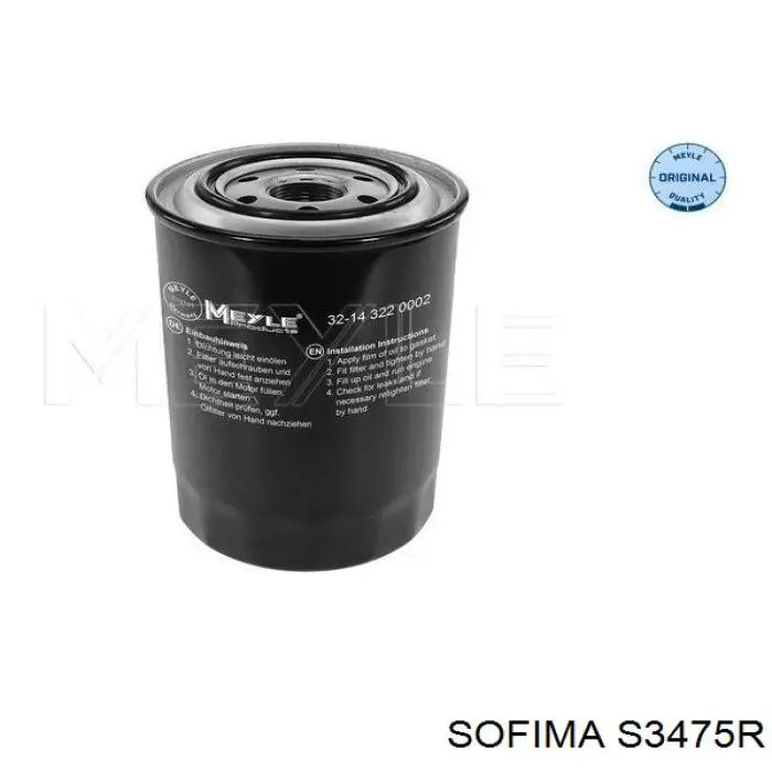 S3475R Sofima filtro de aceite