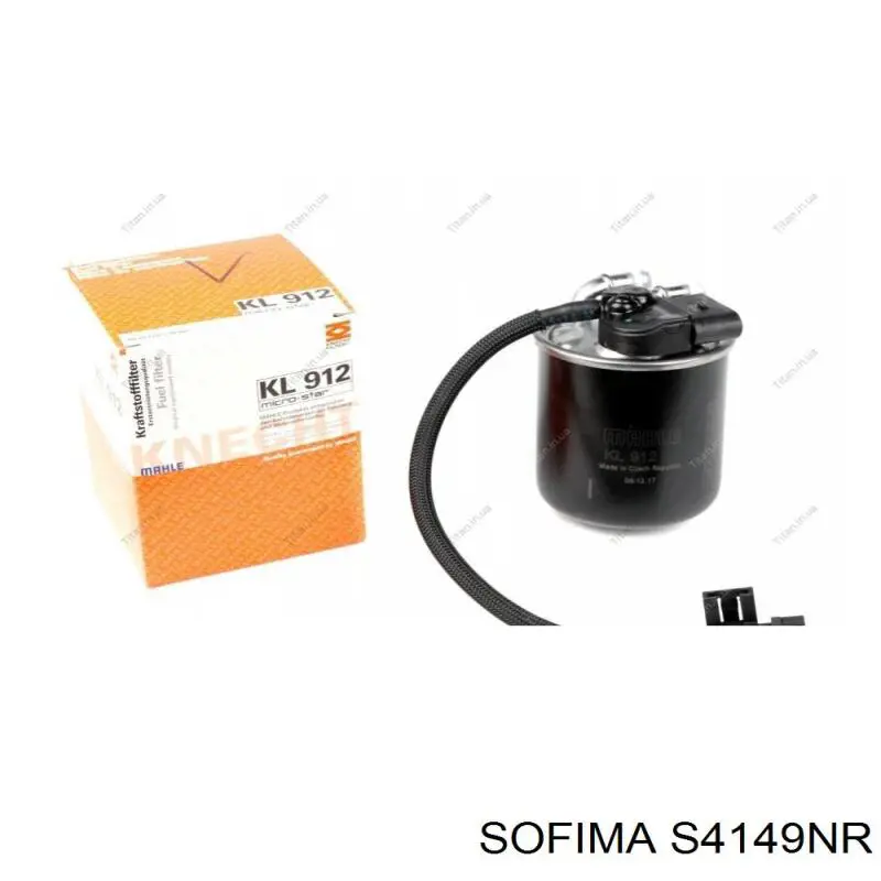 S 4149 NR Sofima filtro de combustible