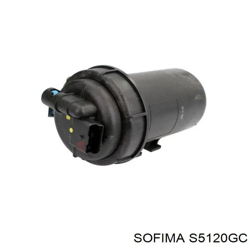 S5120GC Sofima caja, filtro de combustible