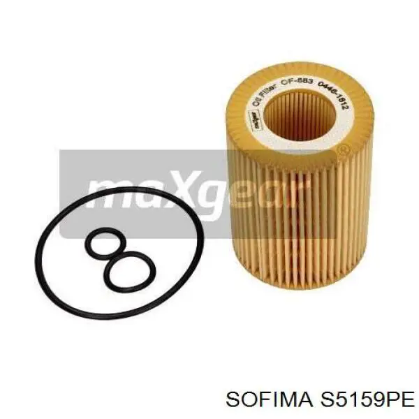 S 5159 PE Sofima filtro de aceite