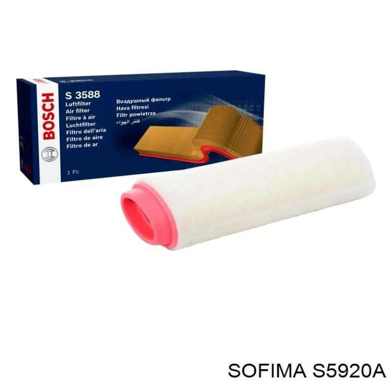 S5920A Sofima Filtro de aire de motor