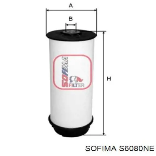 S6080NE Sofima filtro de combustible