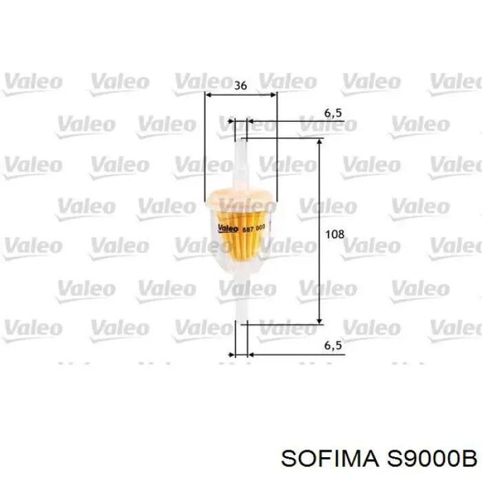 S9000B Sofima filtro combustible