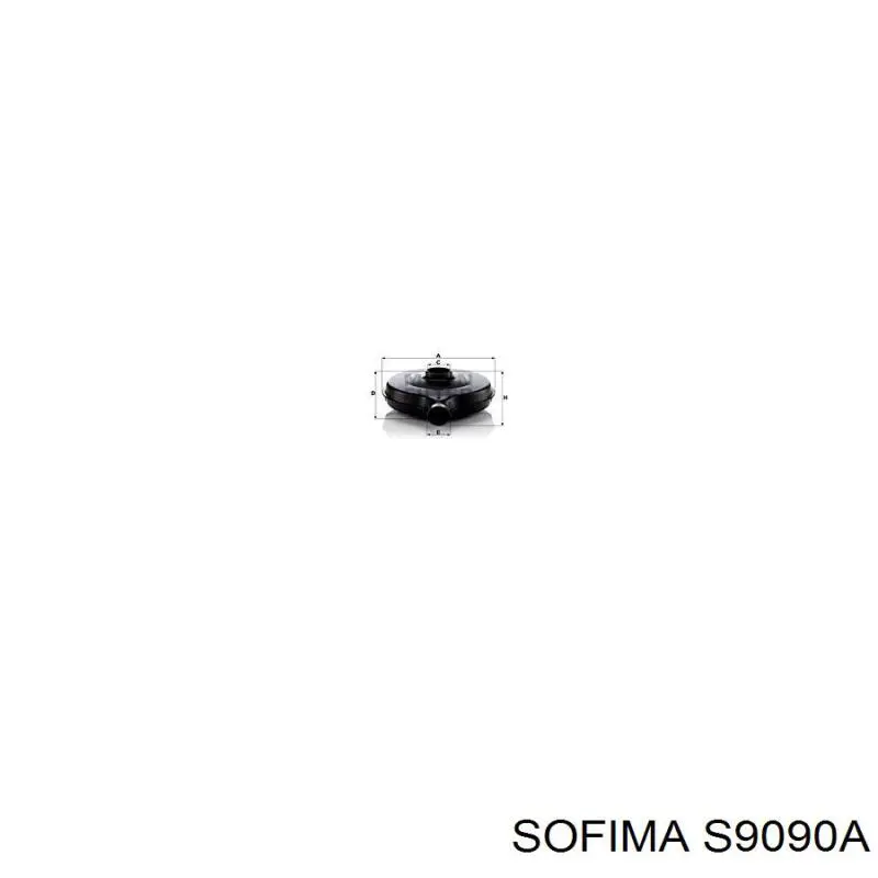 S9090A Sofima filtro de aire