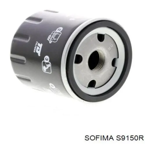 Filtro de aceite S9150R Sofima