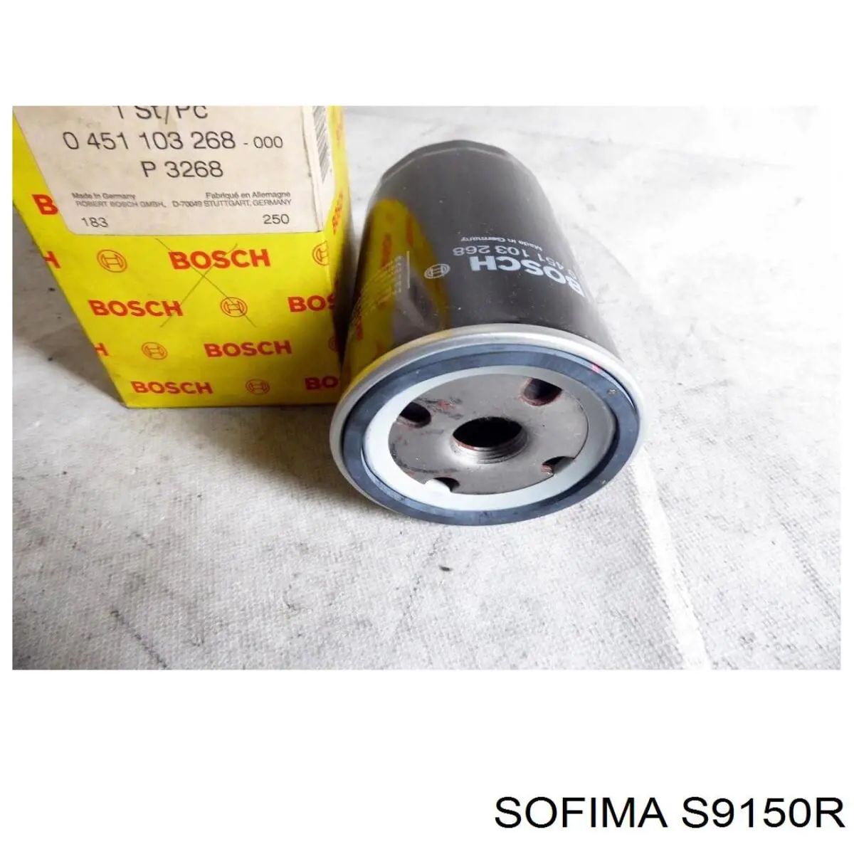 Filtro de aceite motor Sofima S9150R