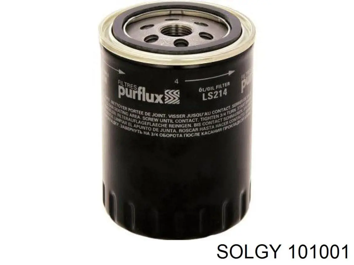 101001 Solgy filtro de aceite