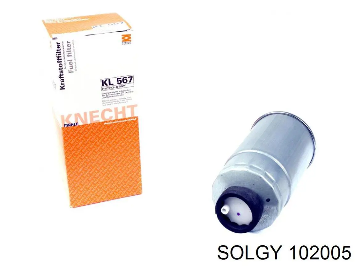 102005 Solgy Filtro de gasolina