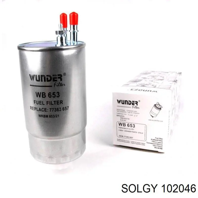 Filtro combustible Alfa Romeo Giulietta 940