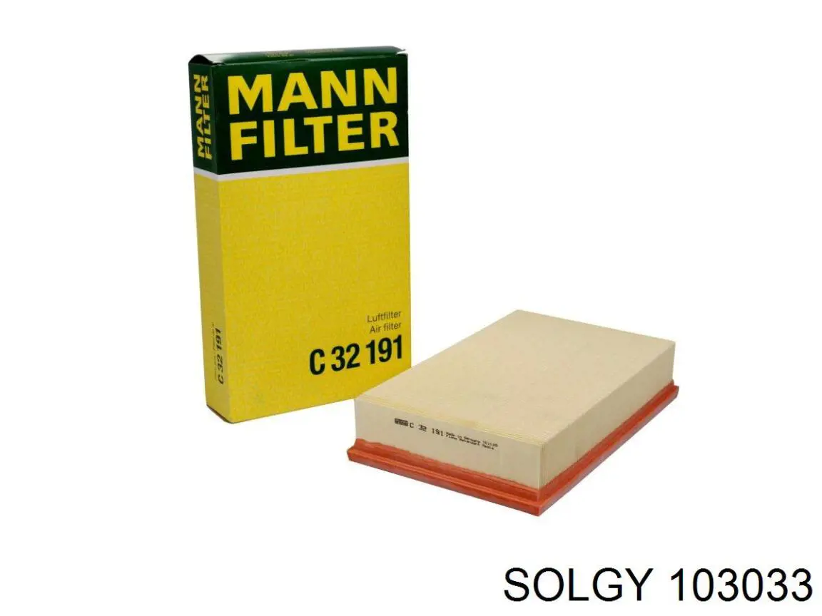 El filtro de aire Solgy 103033 precio, desde 9,42 EUR