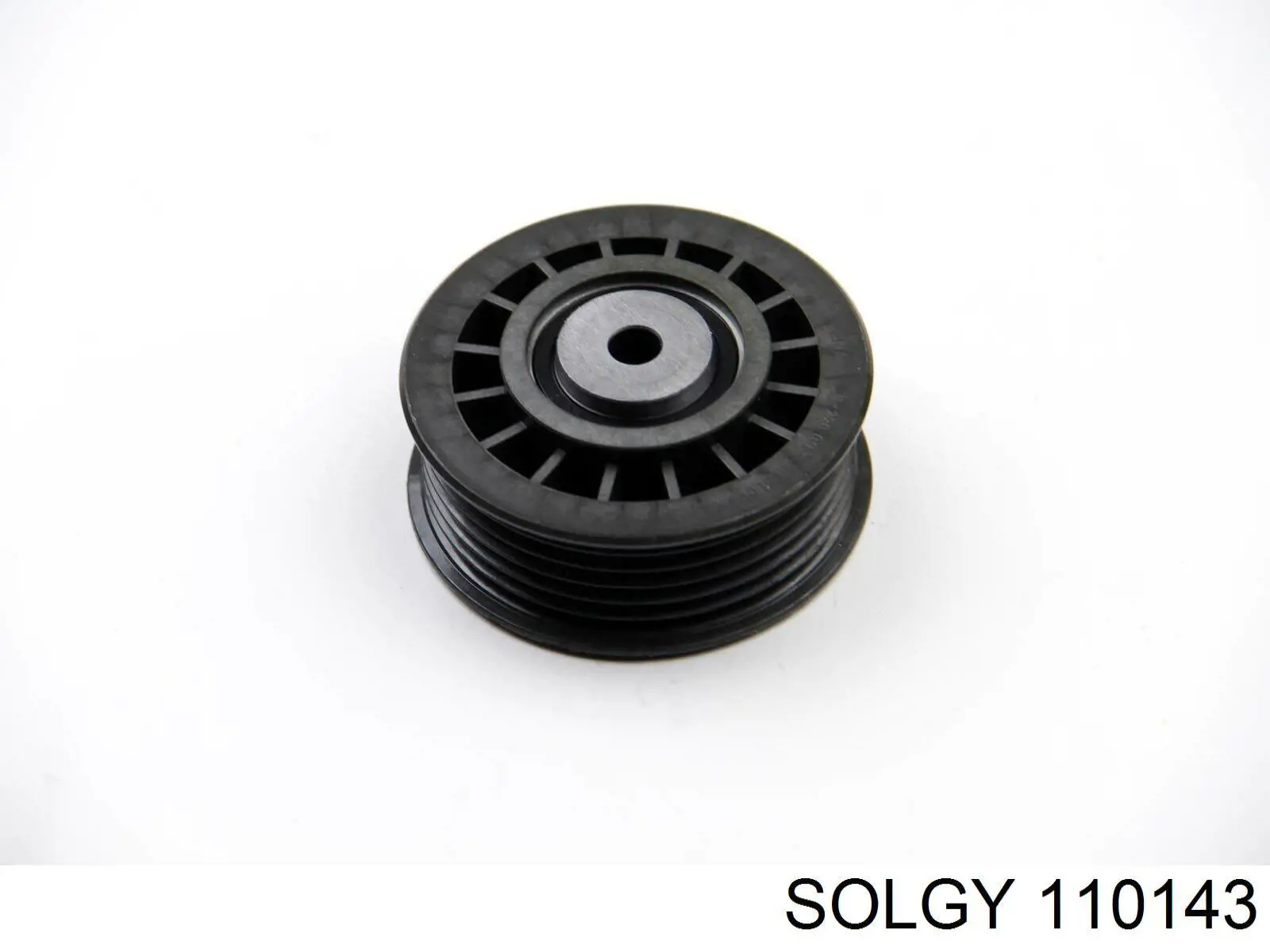 Polea inversión / guía, correa poli V 110143 Solgy