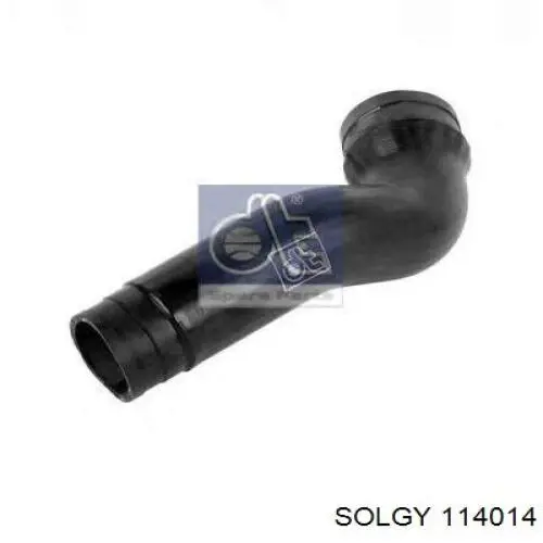 114014 Solgy tubo flexible de aire de sobrealimentación inferior izquierdo
