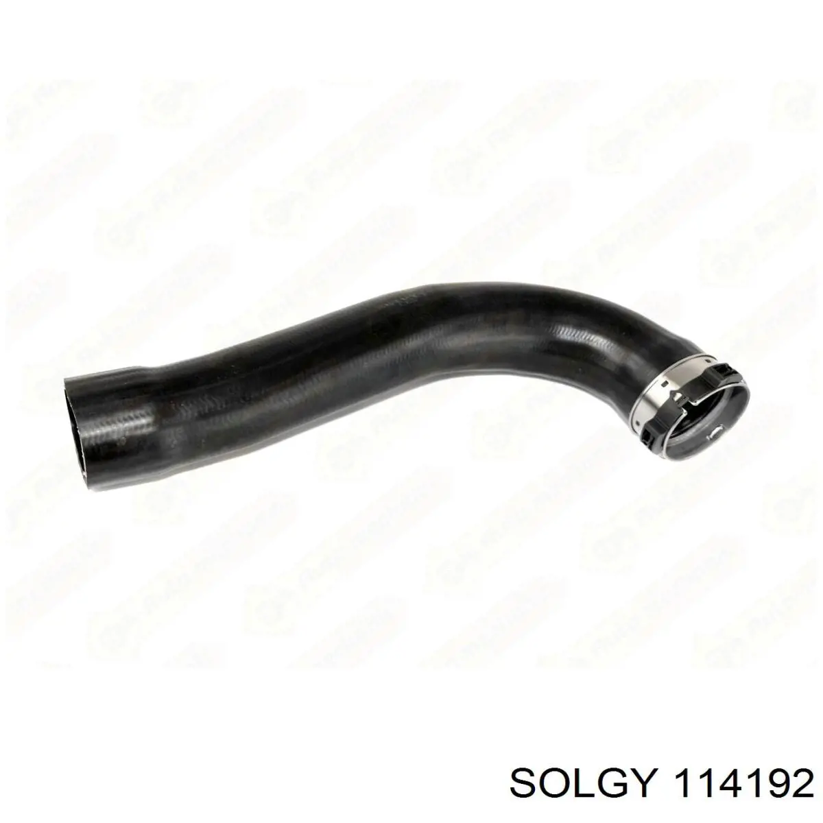 114192 Solgy tubo flexible de aire de sobrealimentación inferior izquierdo